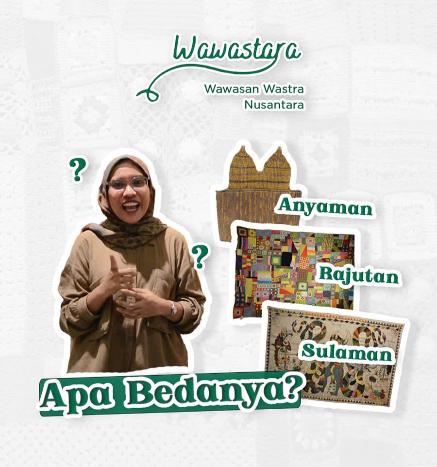 Apa Bedanya Sulaman, Anyaman, dan Rajutan?