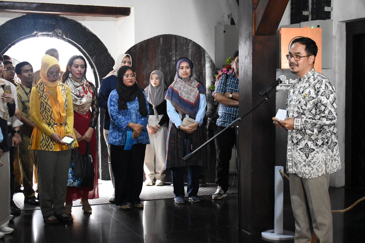 Peresmian Instalasi Oleh Kepala Dinas Kebudayaan Provinsi DKI Jakarta