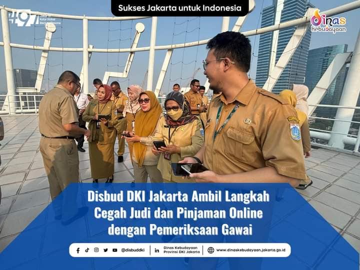 Disbud DKI Ambil Langkah Cegah Judi dan Pinjaman Online dengan Pemeriksaan Gawai