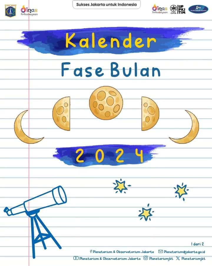 Kalender Fase Bulan edisi ke 6