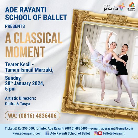 Ade Rayanti School of Ballet presents ‘A Classical Moment’