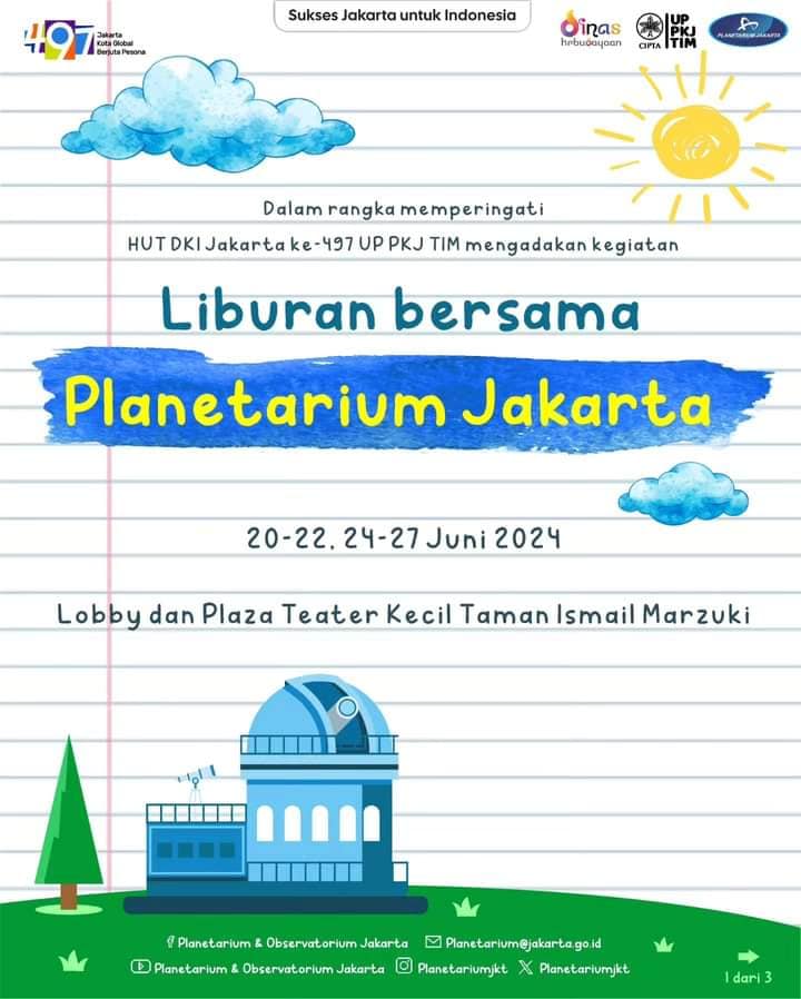 Liburan Bersama Planetarium